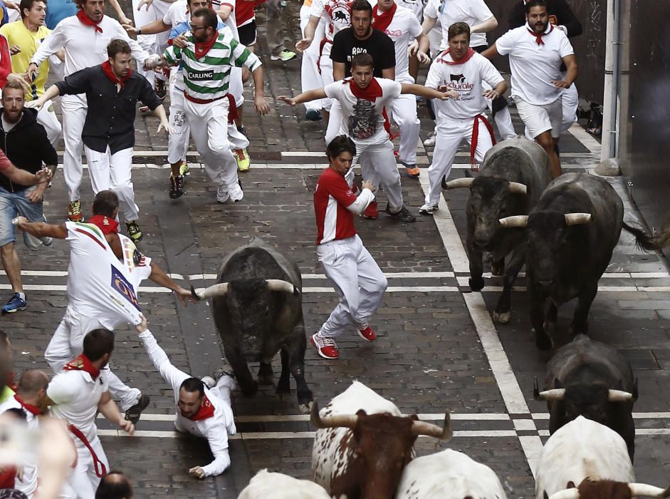 Tercer encierro de los San Fermines 2016