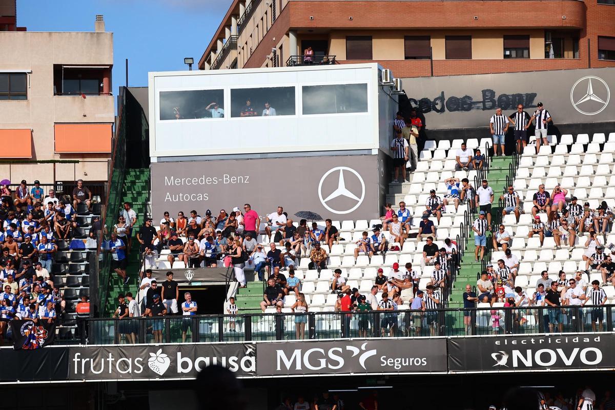 La sala UCO de Preferencia ha conllevado la reubicación de la afición visitante a Gol Norte Alto.