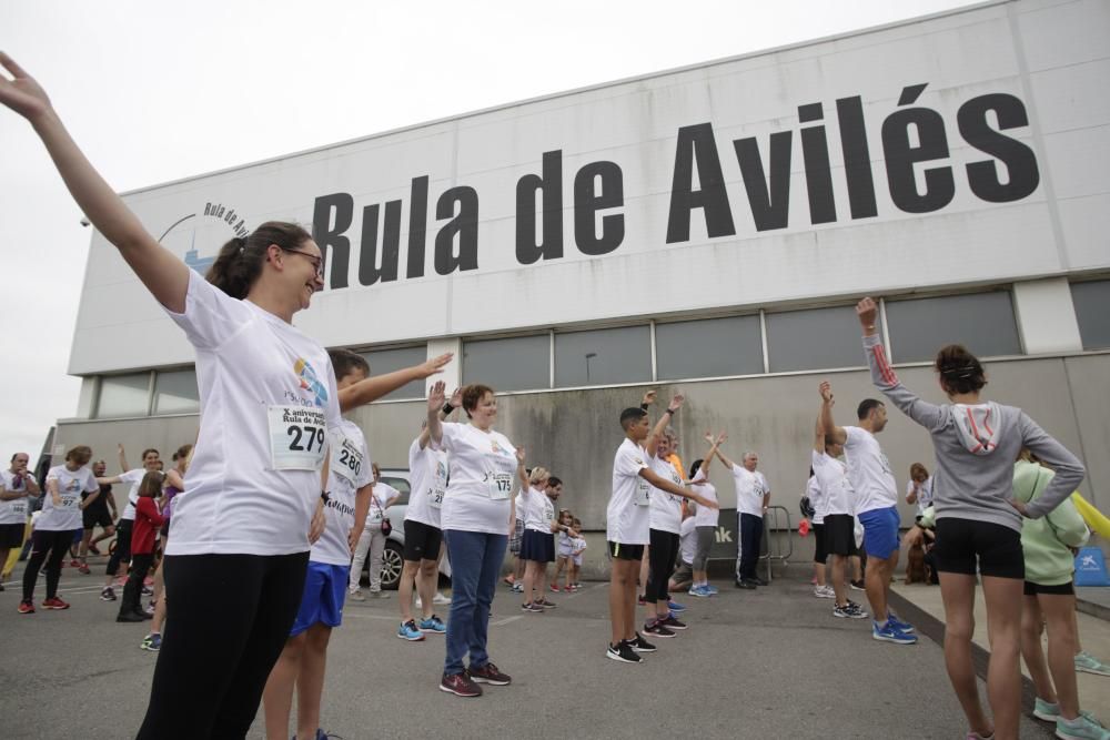 Carrera solidaria por el aniversario de la Rula de Avilés