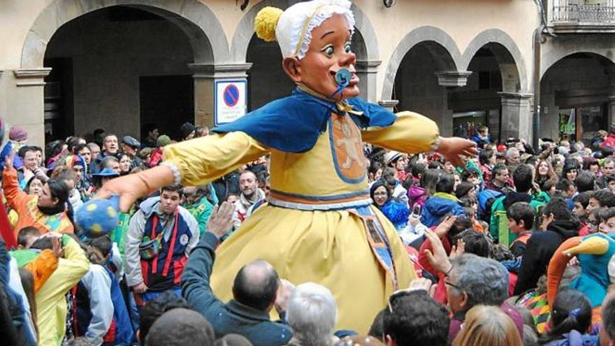 El Mocós en un dels actes del Carnaval de l&#039;any passat