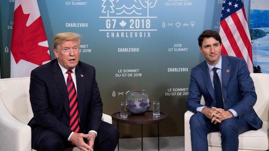 Trudeau quiere que Trump obligue a China a liberar a dos canadienses detenidos