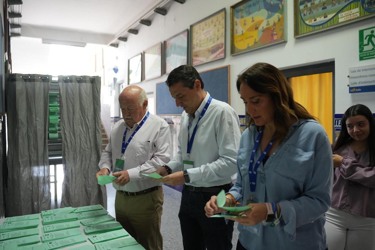Córdoba capital vota para las elecciones andaluzas Córdoba capital vota para las elecciones andaluzas