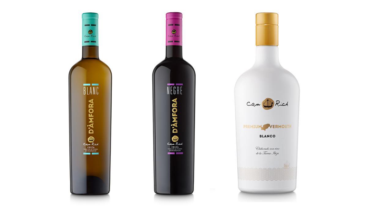 Blanc d’Àmfora 2020, Negre d’Àmfora 2019 y Vermouth Blanco, novedades de Can Rich.