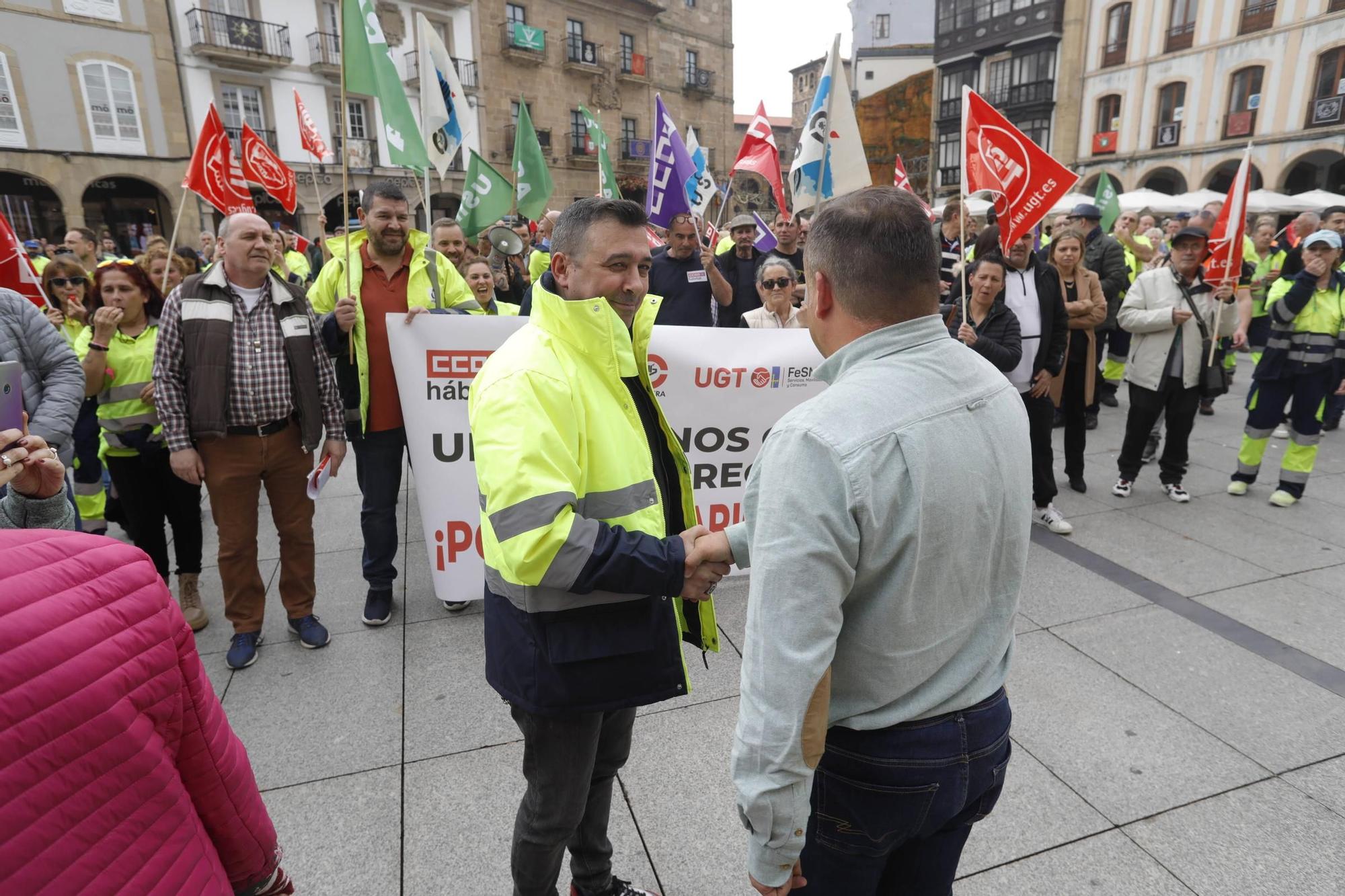 Manifestaci�n de trabajadores de Urbaser (25).jpg
