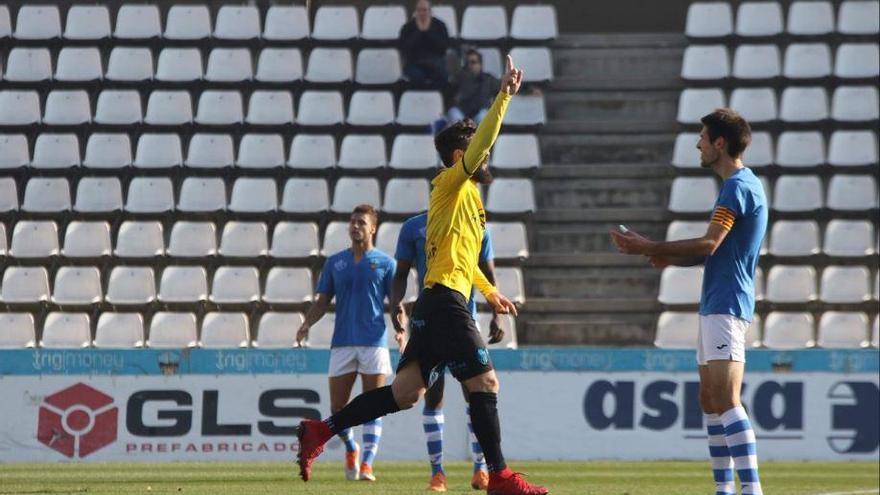 Marcos de la Espada ante el Lleida