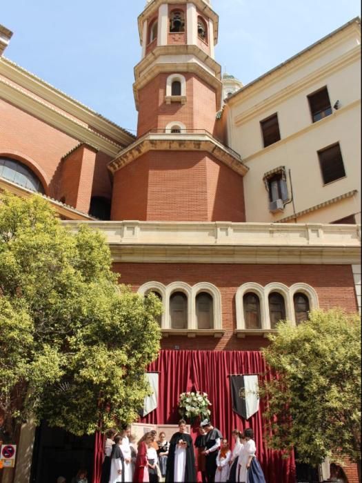 El Altar del Ángel Custodio celebra estos días la fiesta y el fin de semana siguiente, como solía ser habitual.