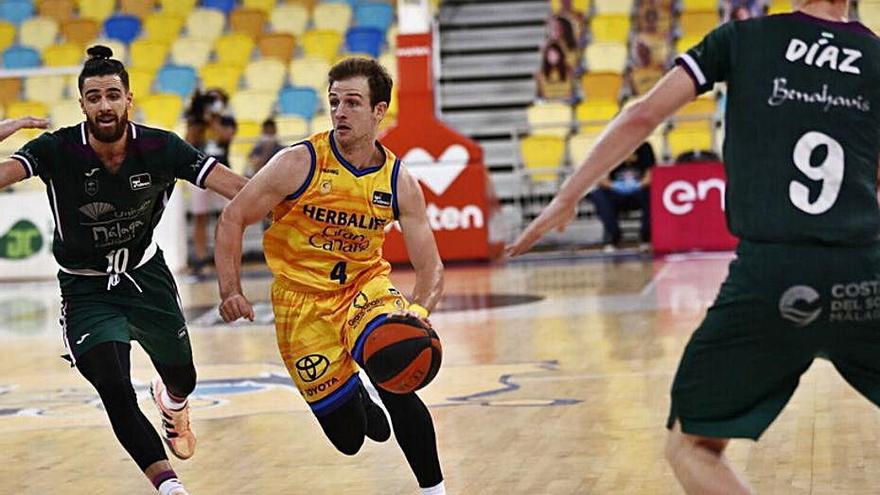 Franki Ferrari, en el partido Herbalife-Unicaja.