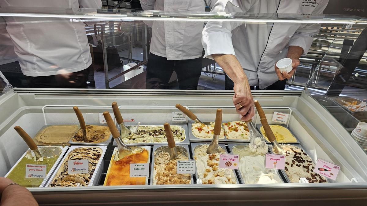 Sabores de helado que se han podido degustar en La Vila Joiosa.