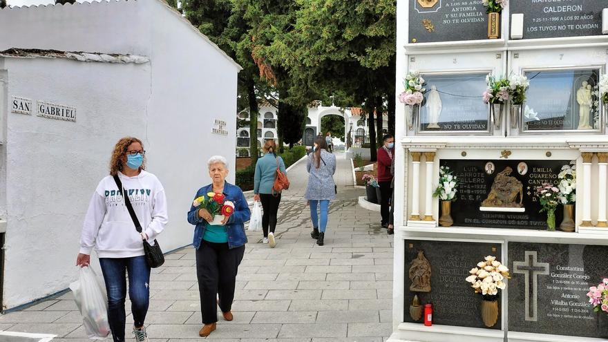 Monesterio adelantó las visitas masivas al cementerio a la jornada del domingo
