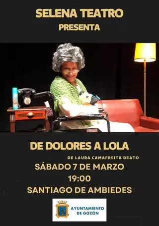 Gozón lleva su agenda cultural a la zona rural del concejo: este sábado, teatro en Santiago de Ambiedes