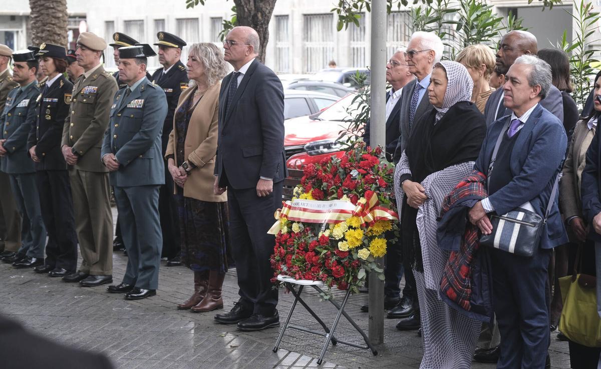 Concentración de las Víctimas del Terrorismo por el día europeo, en el 22 aniversario del 11M.