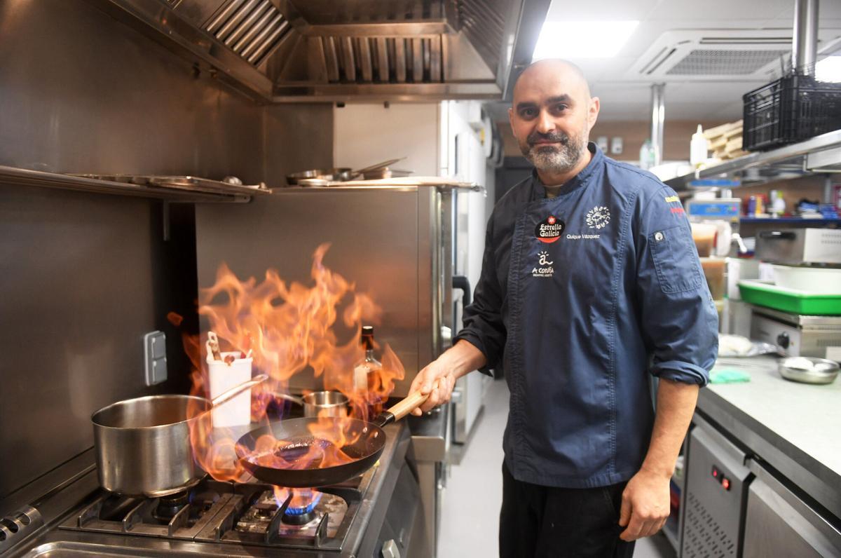 Quique Vazquez cocinero El Terreo