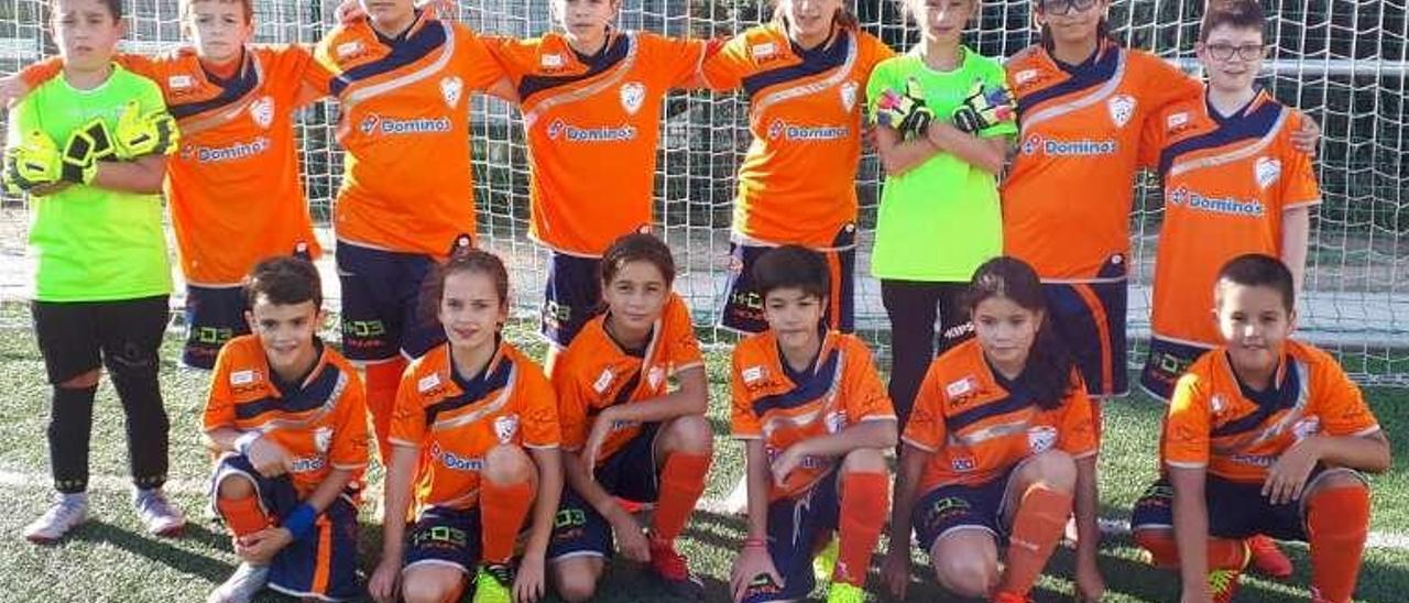 Alevines de fútbol ocho. FdV