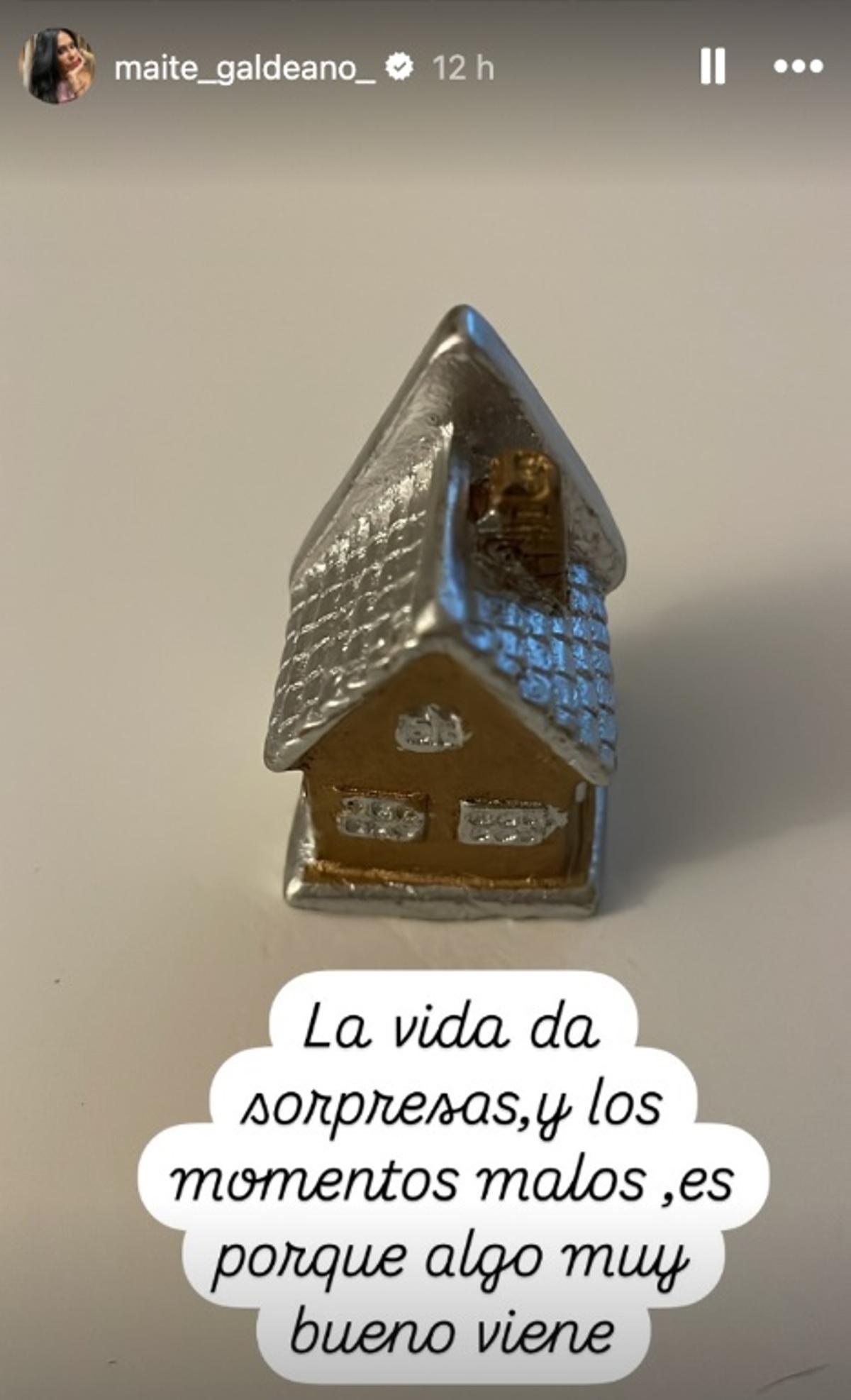 Stories de Maite Galdeano