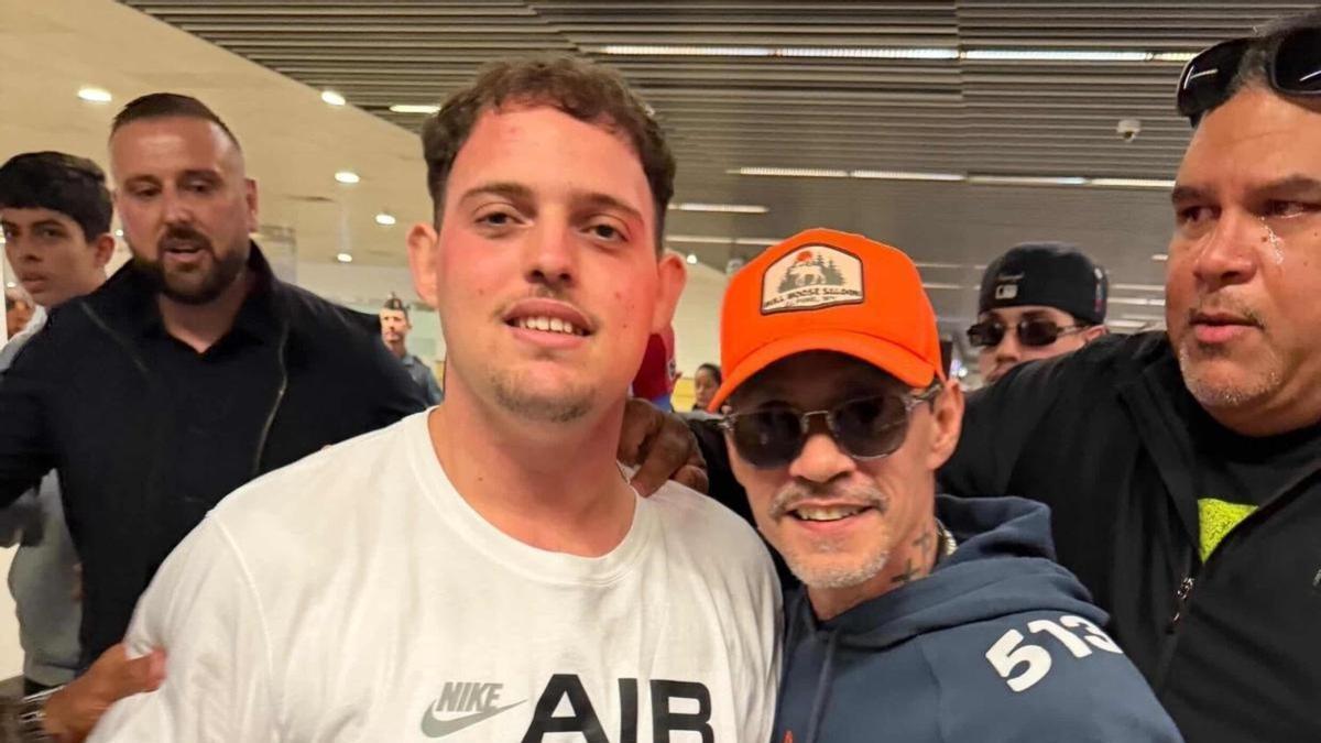 Marc Anthony ya está en la isla para el concierto en el Carnaval de Las Palmas de Gran Canaria