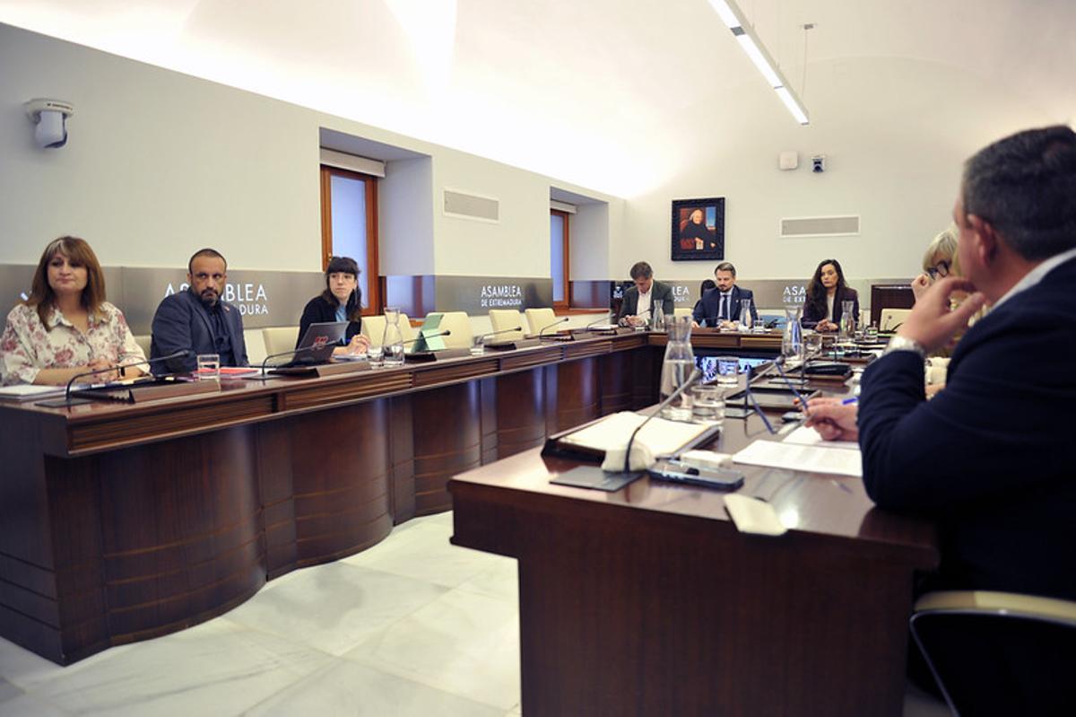 Comisión de Presidencia, Coordinación de la Acción de Gobierno, Interior y Emergencias de la Asamblea de Extremadura.