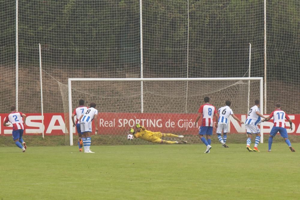 Sporting B - Real Sociedad B, en imágenes