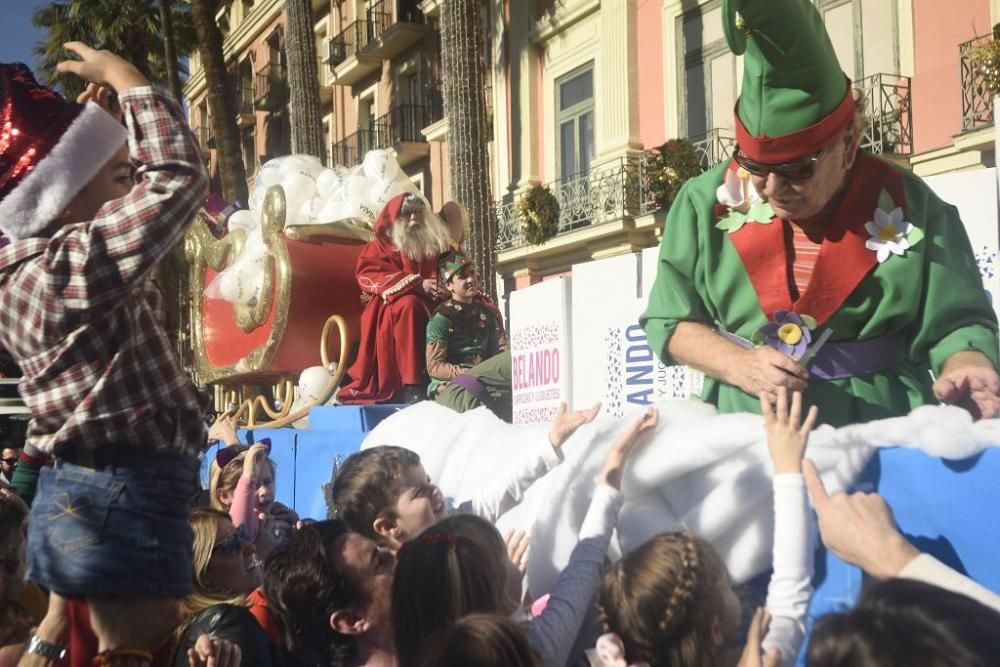 Papá Noel visita Murcia