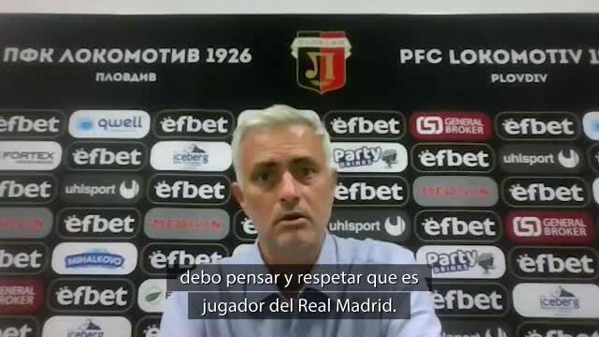 Mourinho: ¿Bale? No puedo hablar de algo que no sé