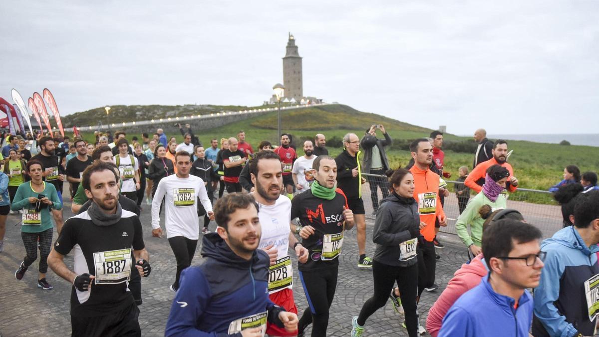 Carrera popular Torre de Hércules