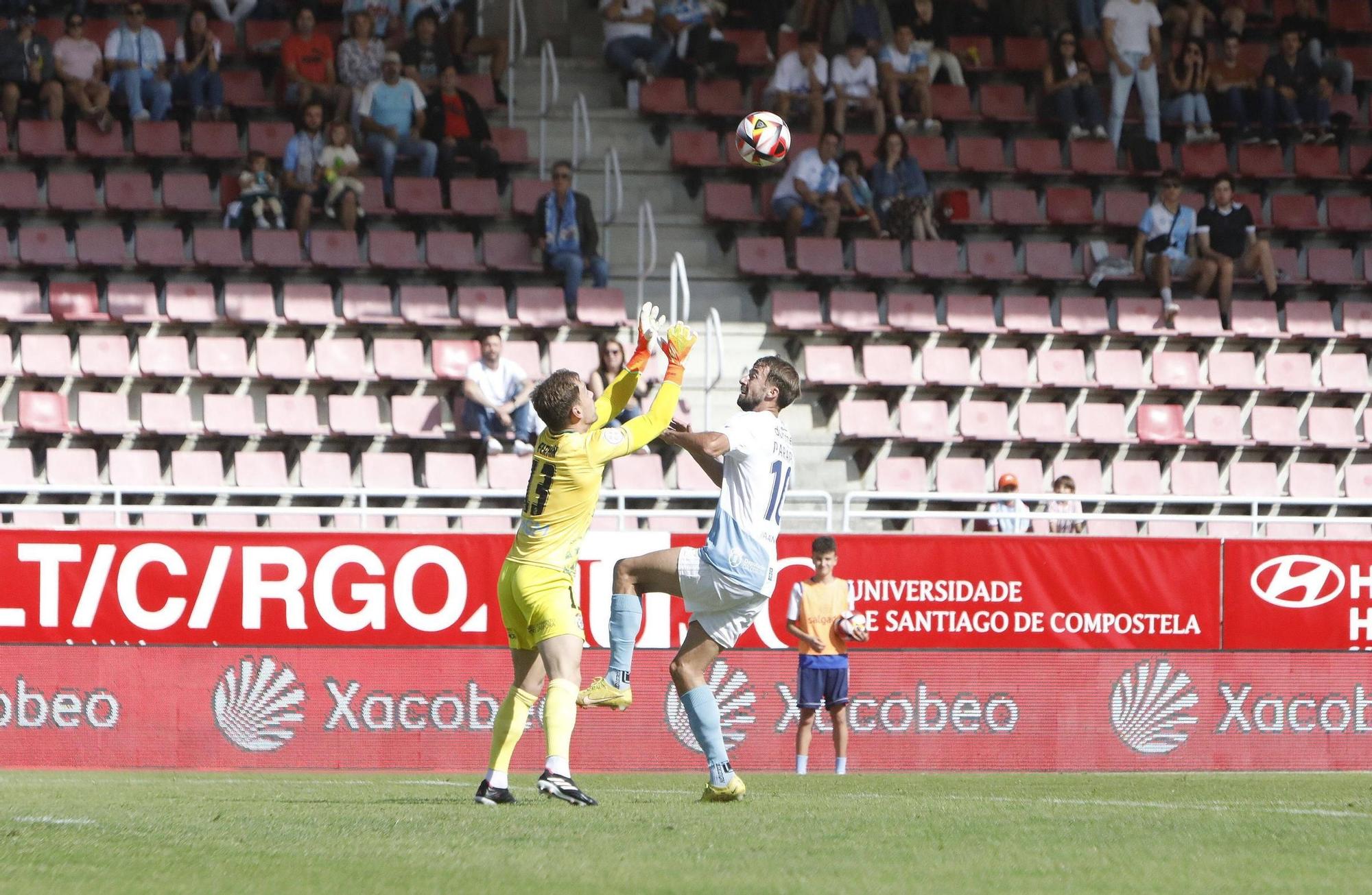 SD Compostela - Zamora CF: las imágenes del partido