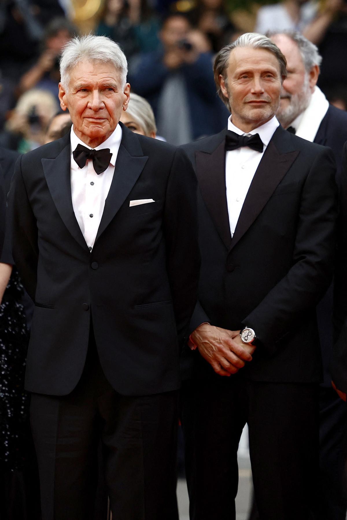 Harrison Ford presenta la quinta entrega de India Jones en Cannes