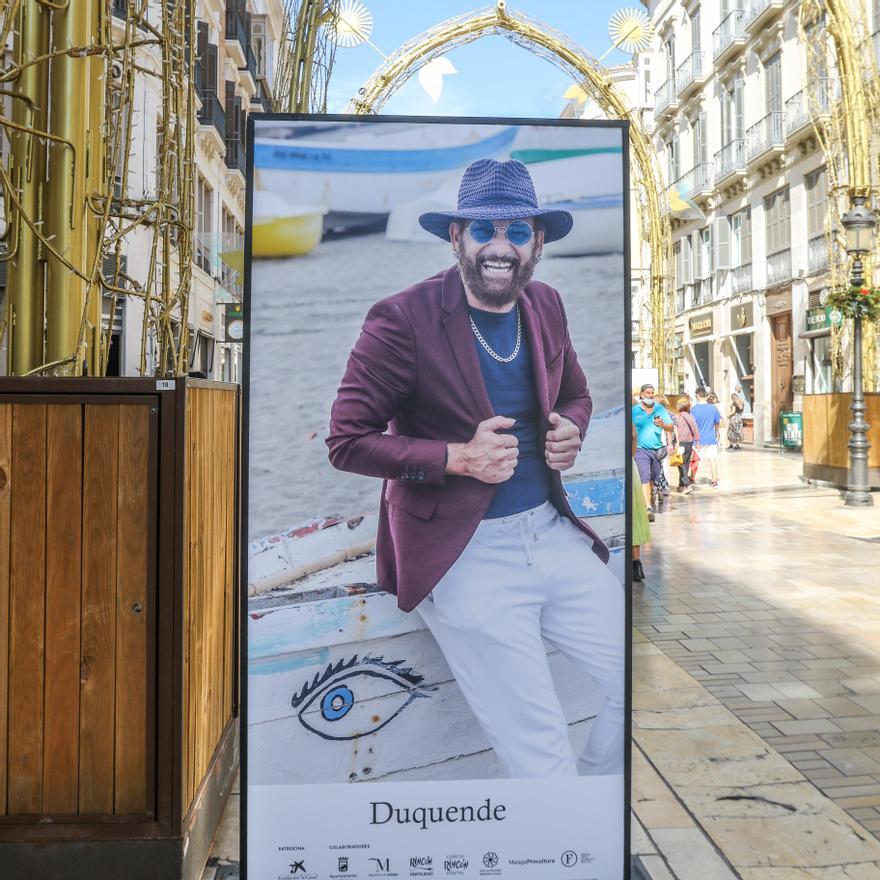 Fotos de la exposición 'Out Flamenco' de la calle Larios