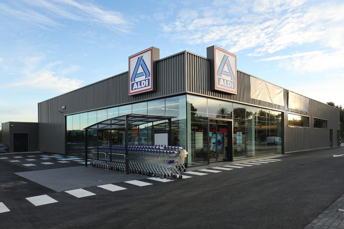 Tienda de ALDi en Xàbia, en una imagen de archivo.