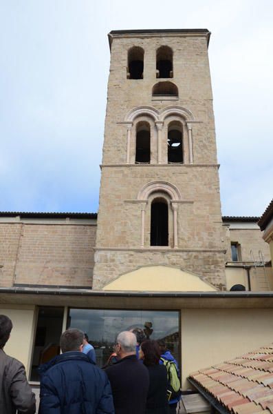 Visita a la teulada de la Catedral de Solsona