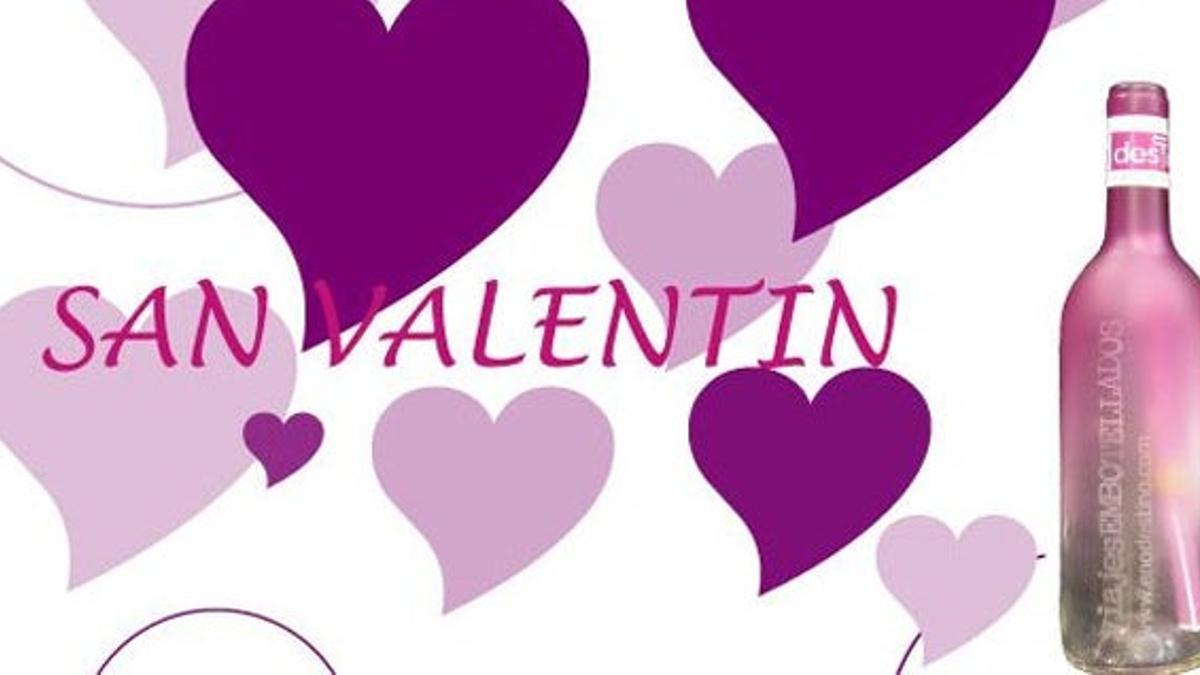 Celebra San Valentín con enoDESTINO y sus ViajesEMBOTELLADOS