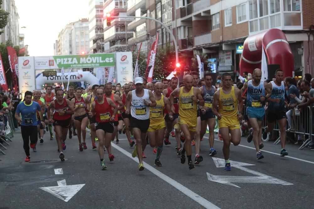 Nuevo éxito de la carrera nocturna de As Travesas con más de 1.300 participantes