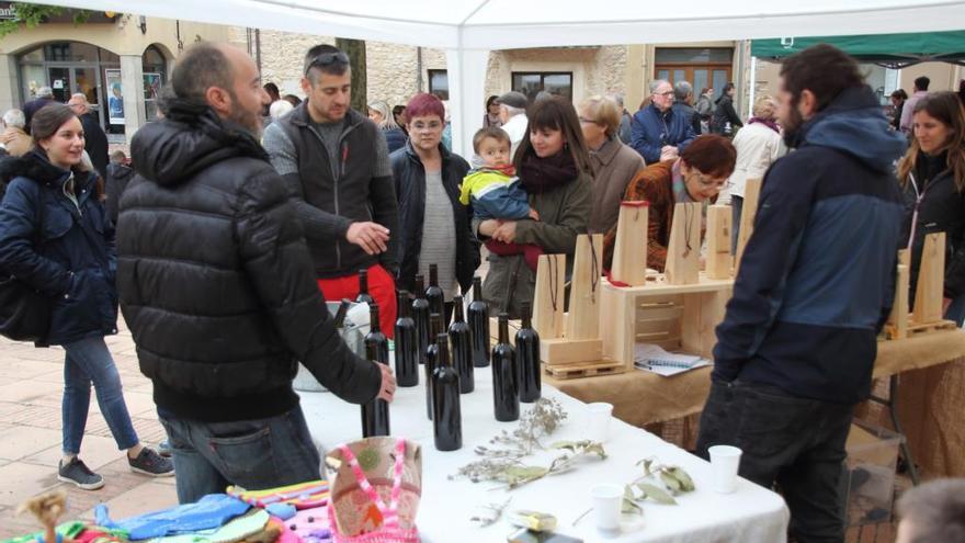 Visitants a la fira d&#039;Agullana, aquest cap de setmana.