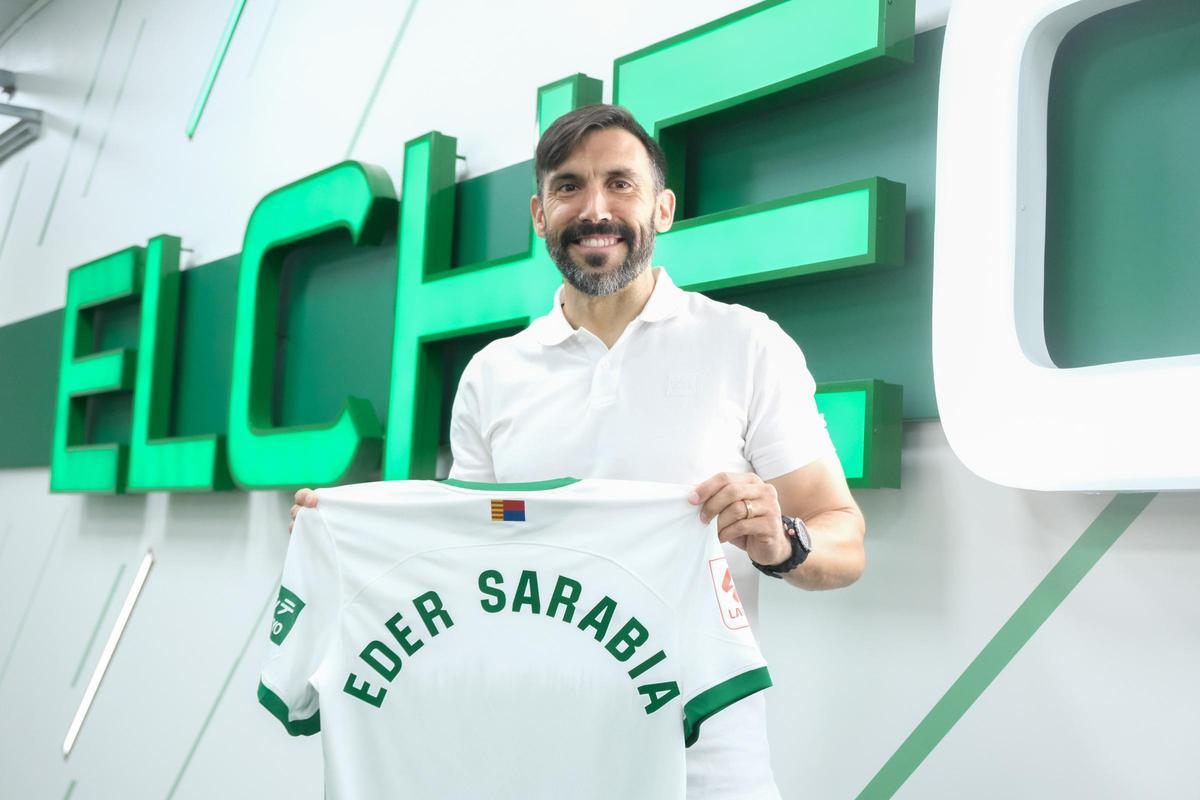 Eder Sarabia, nuevo entrenador del Elche