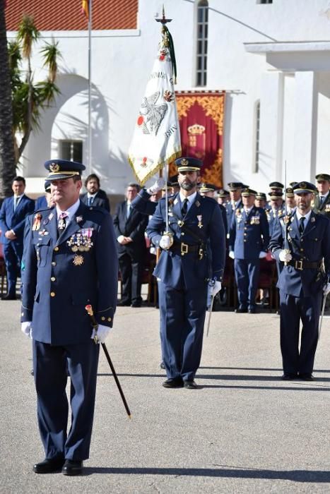 Acto de jura de bandera en la Academia General del Aire