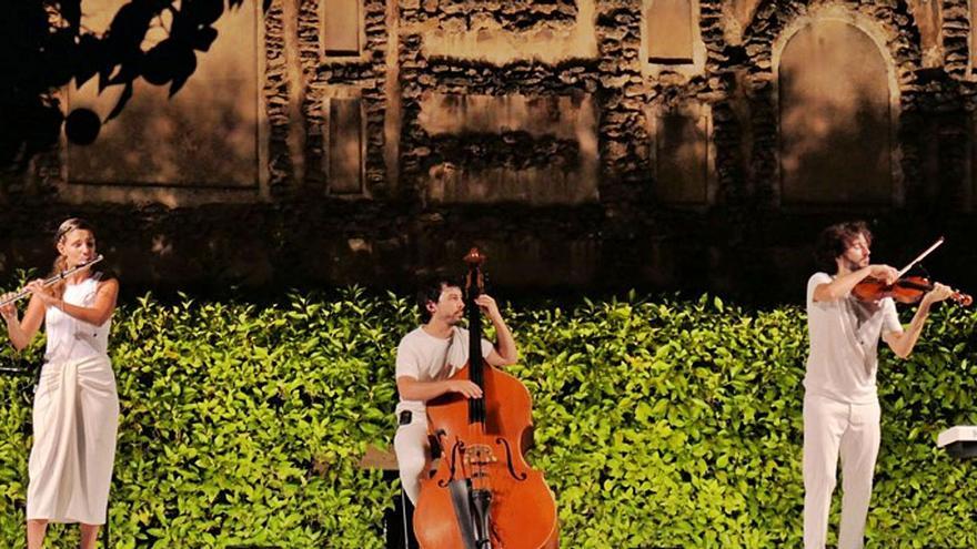 Vandalia Trío, fusión en la plaza de la Catedral de Zamora