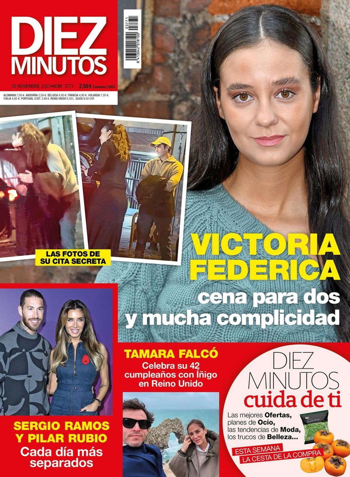 Portada de la revista Diez Minutos del 22 de noviembre de 2023