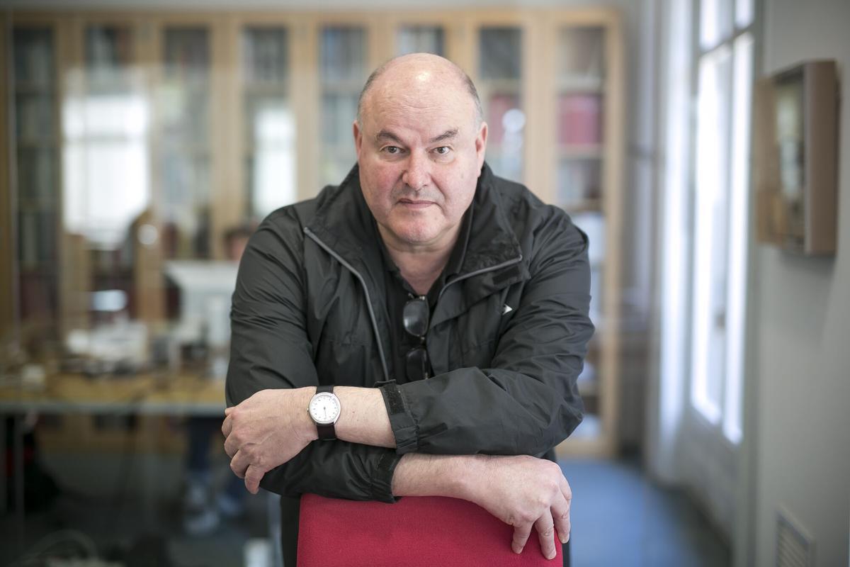 Barcelona 29/03/2017 Icult Entrevista con Gijs Van Hensbergen, biógrafo de Antoni GaudíFOTOGRAFIA DE JOAN CORTADELLAS