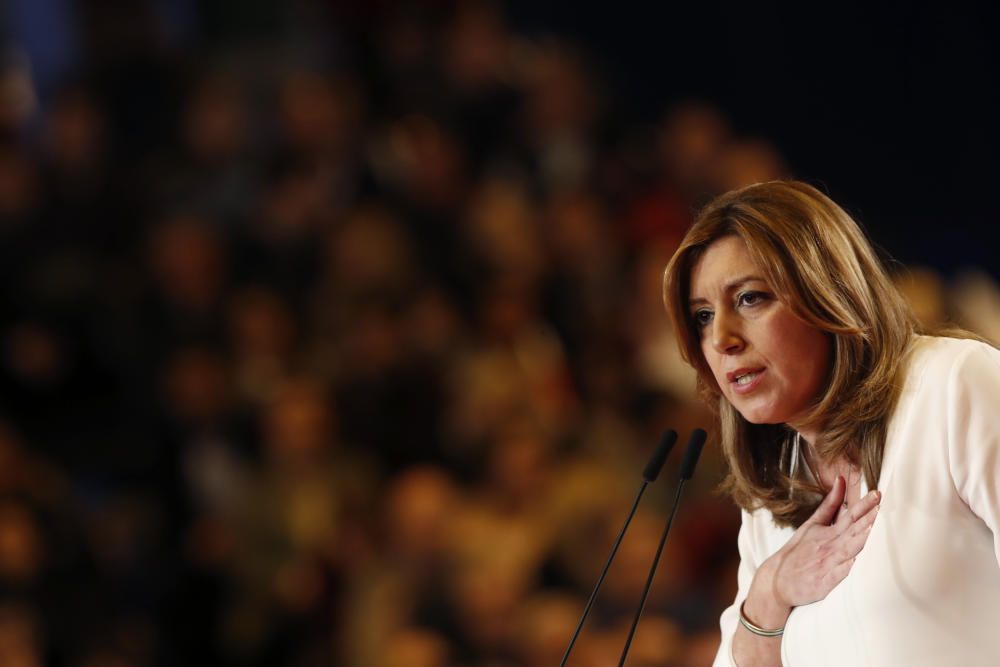 Candidatura de Susana Díaz para liderar el PSOE