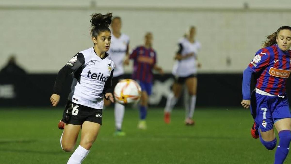 Con solo 16 años, es la gran esperanza a nivel ofensivo en el Valencia CF femenino