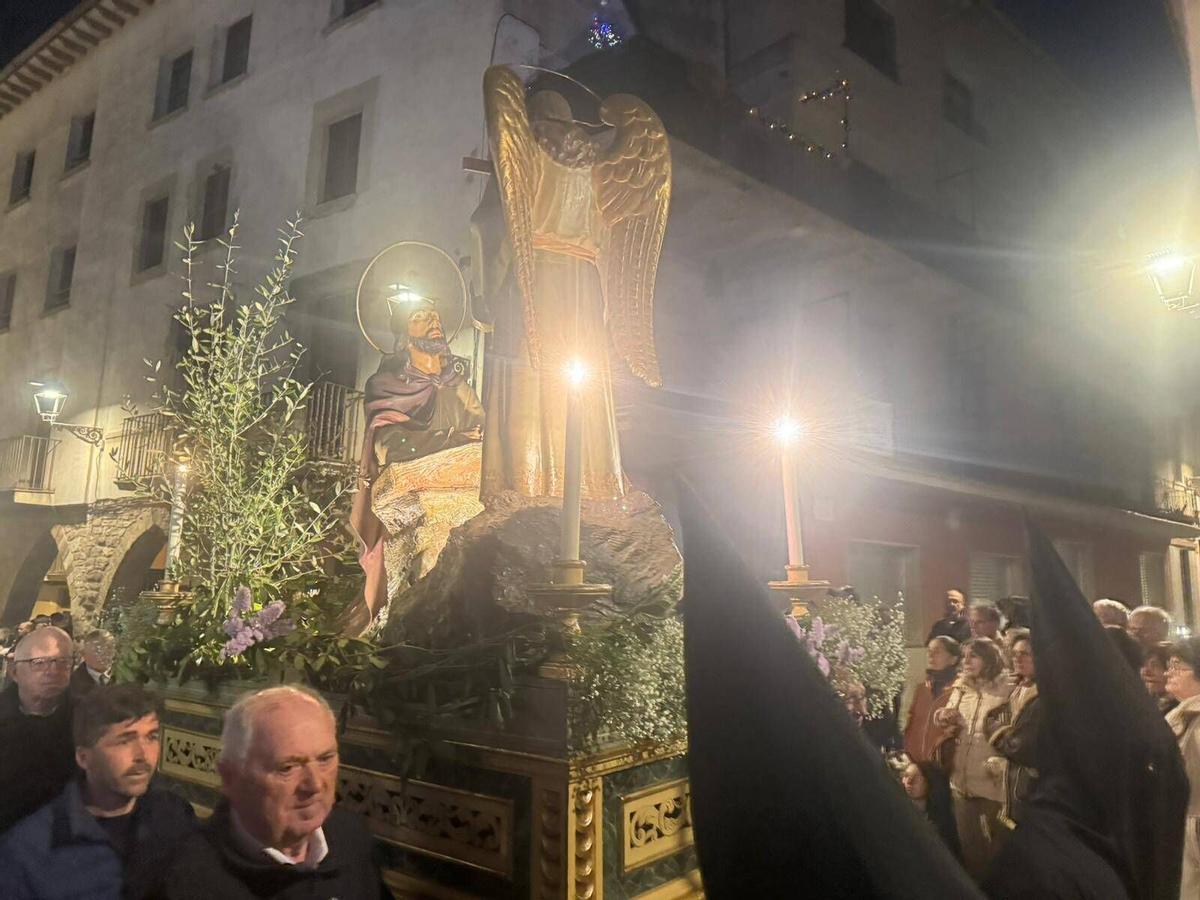 Imatges de la processó de Divendres Sant de Moià