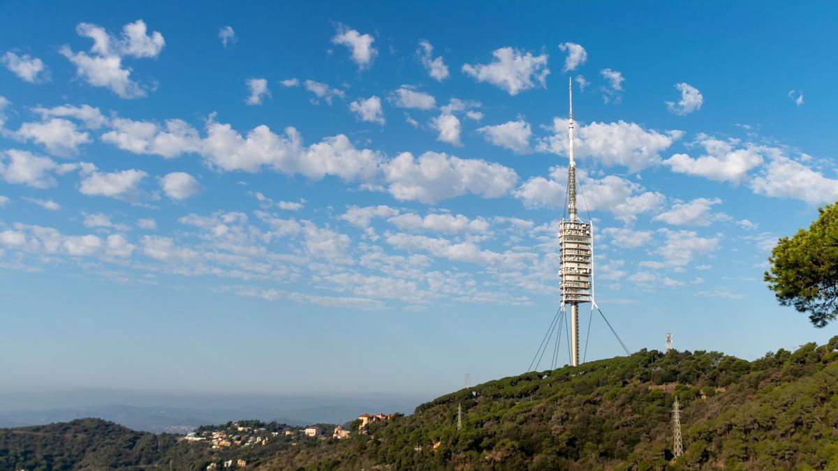 Nubes sobre Collserola