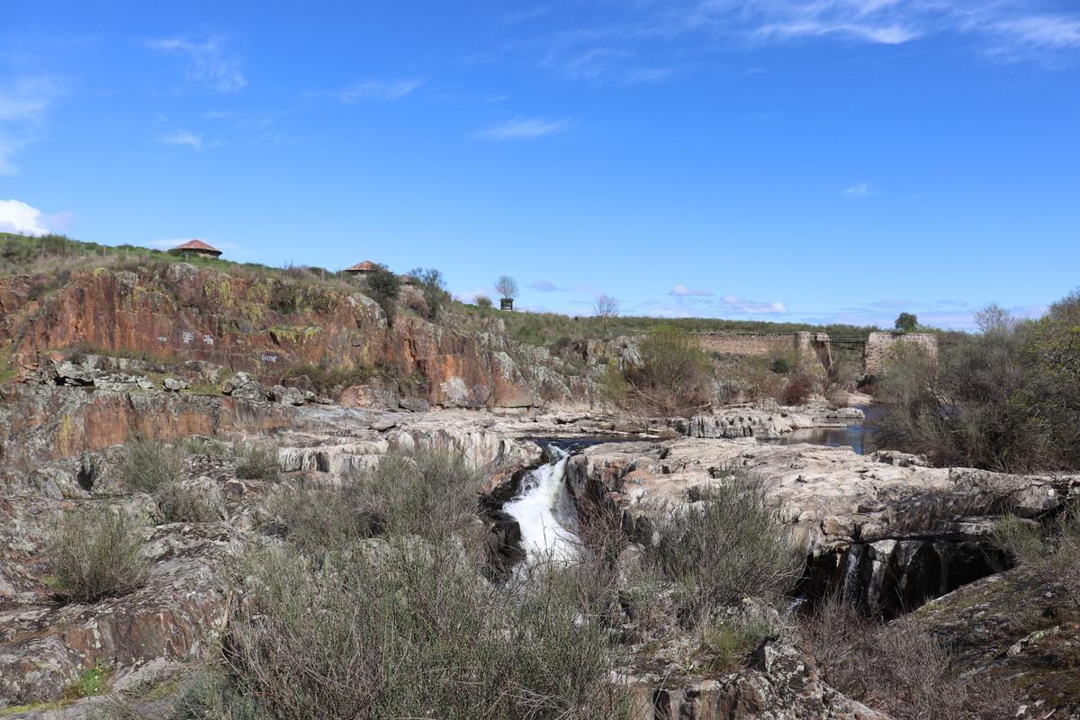 El Chorrerón, en la dehesa boyal de Moraleja.
