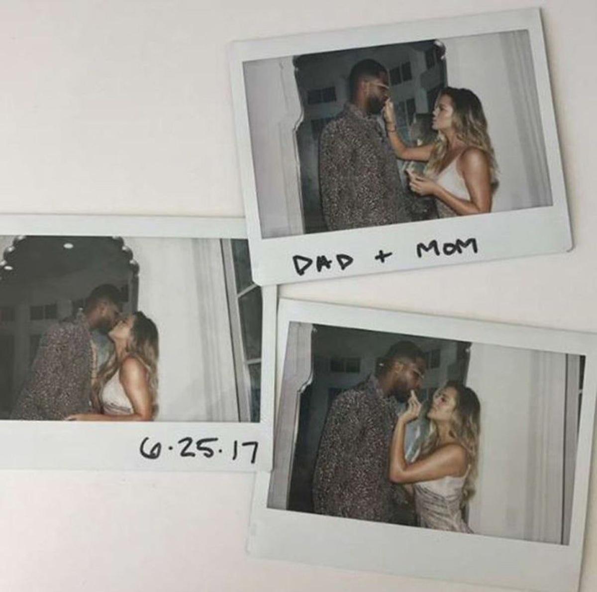 Khloé Kardashian y Tristan Thompson