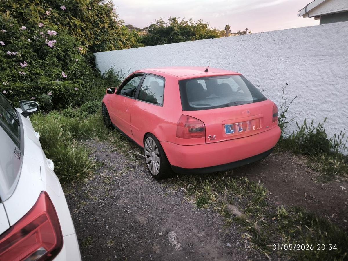 Audi A3 interceptado en Tacoronte