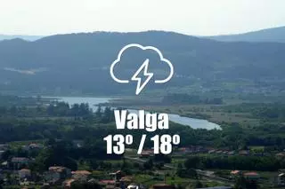 El tiempo en Valga: previsión meteorológica para hoy, lunes 13 de mayo