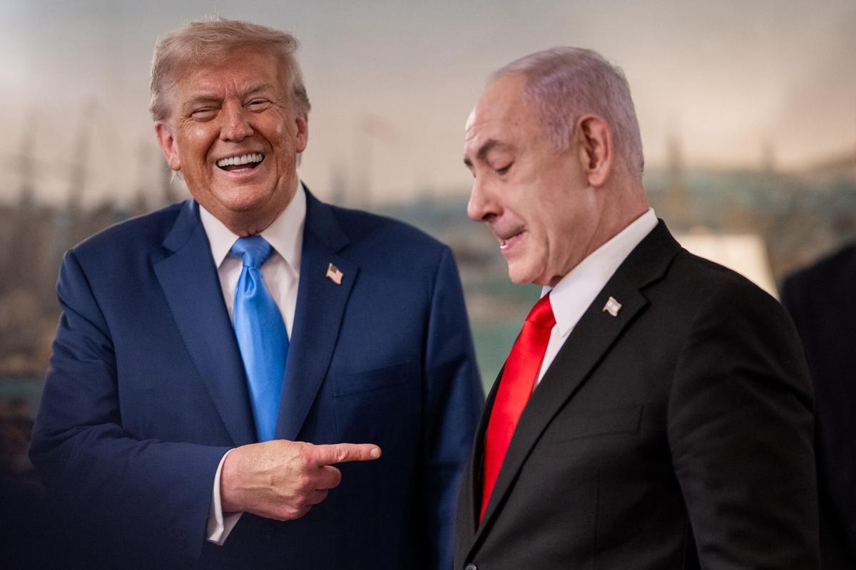 Trump y Netanyahu.