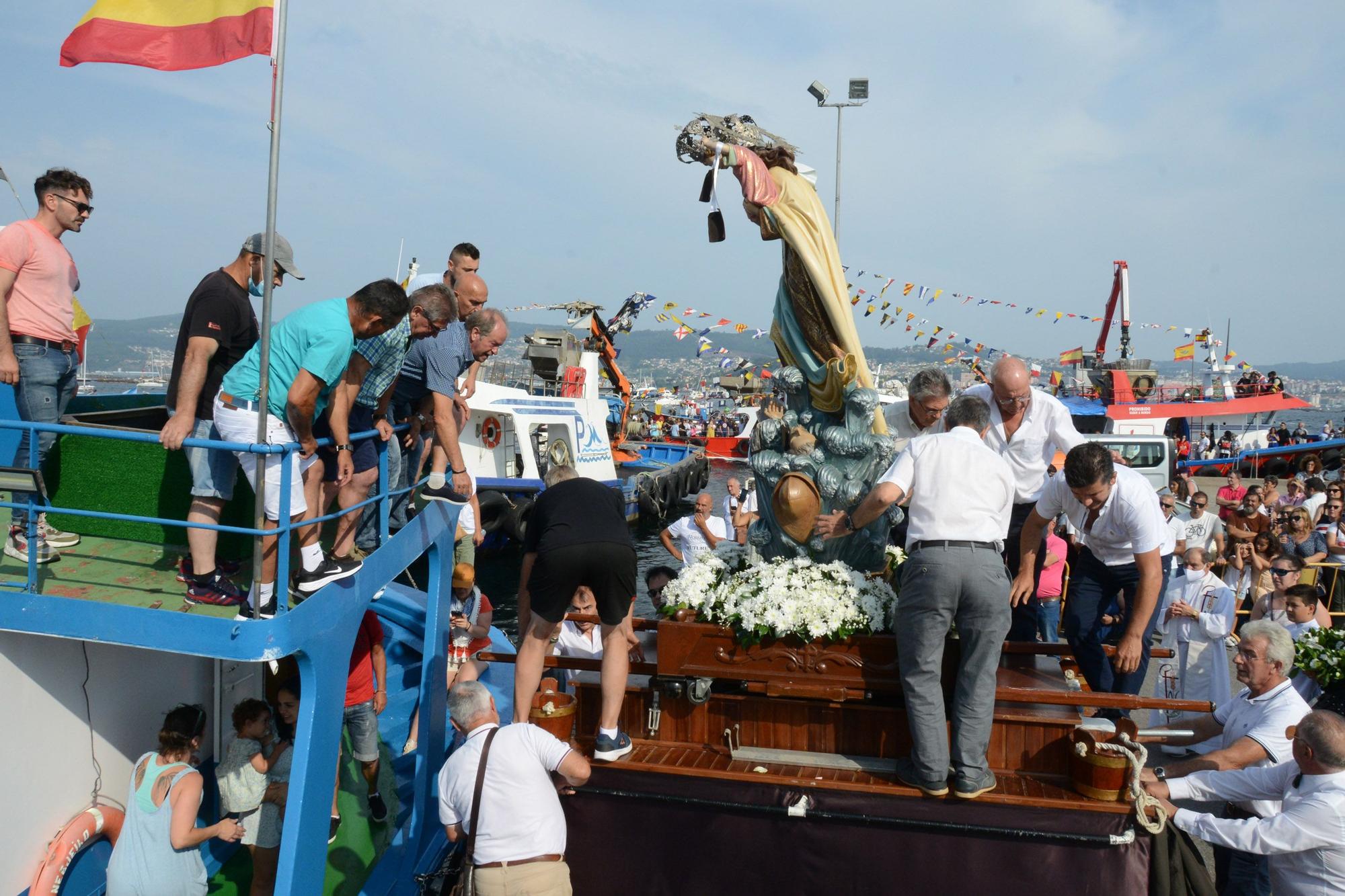 Las celebraciones de la Virgen del Carmen en Moaña