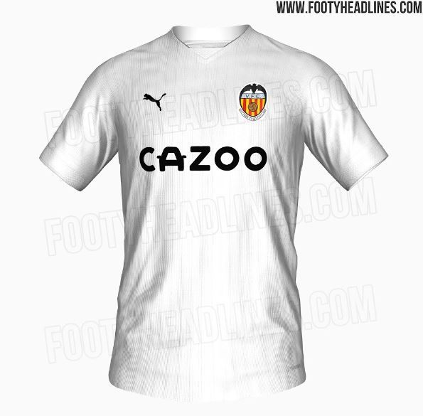 Filtran la posible nueva camiseta del Valencia CF 22-23