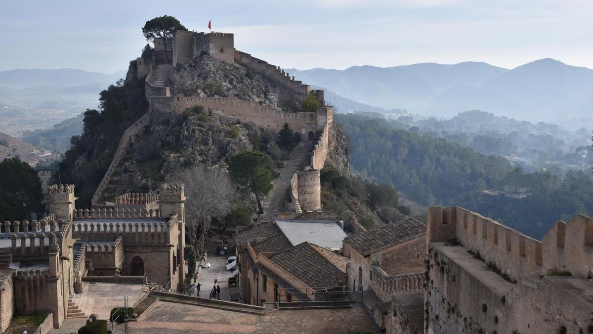 El castillo de Xàtiva.