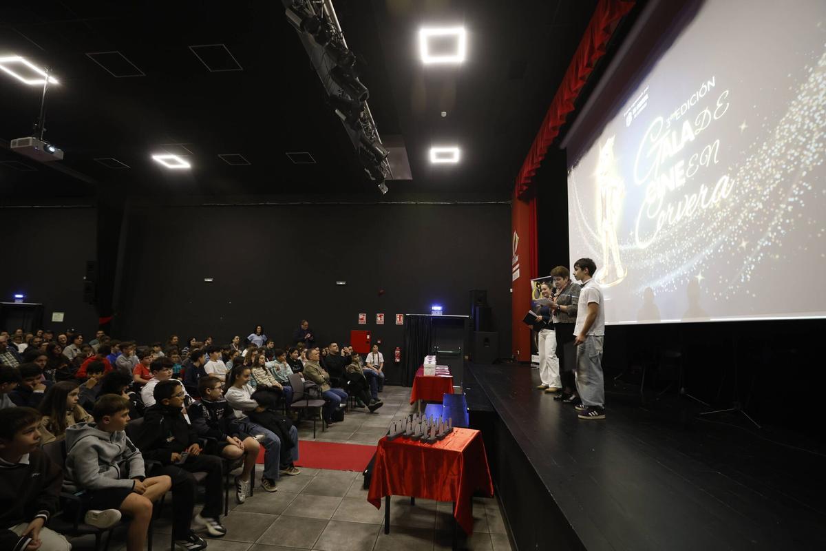 En imágenes: La gala del cine del IES de Corvera